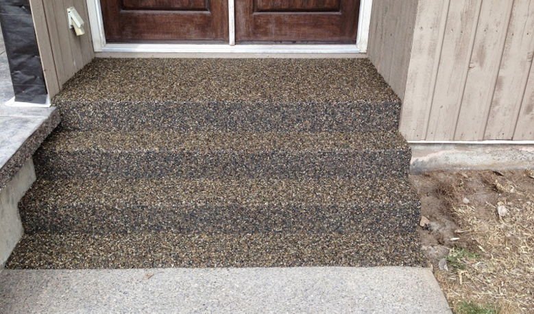 rubber-stone-steps